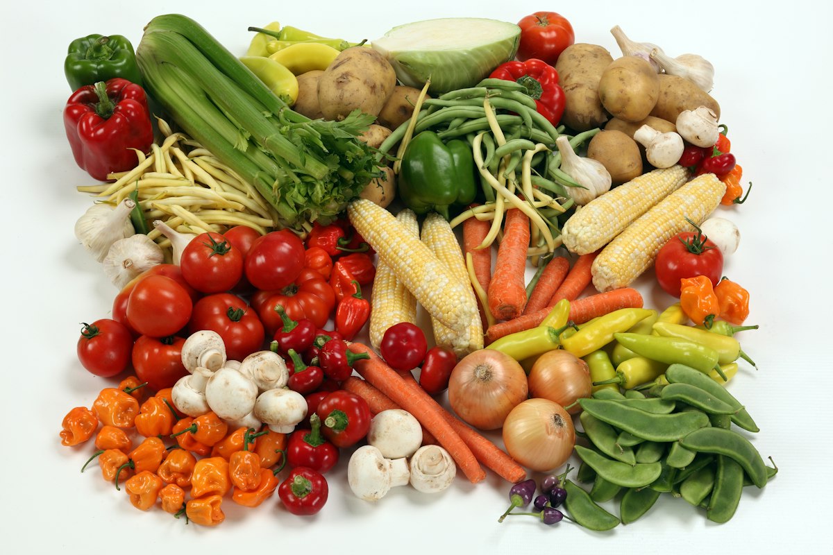 Vegetales de hojas verdes